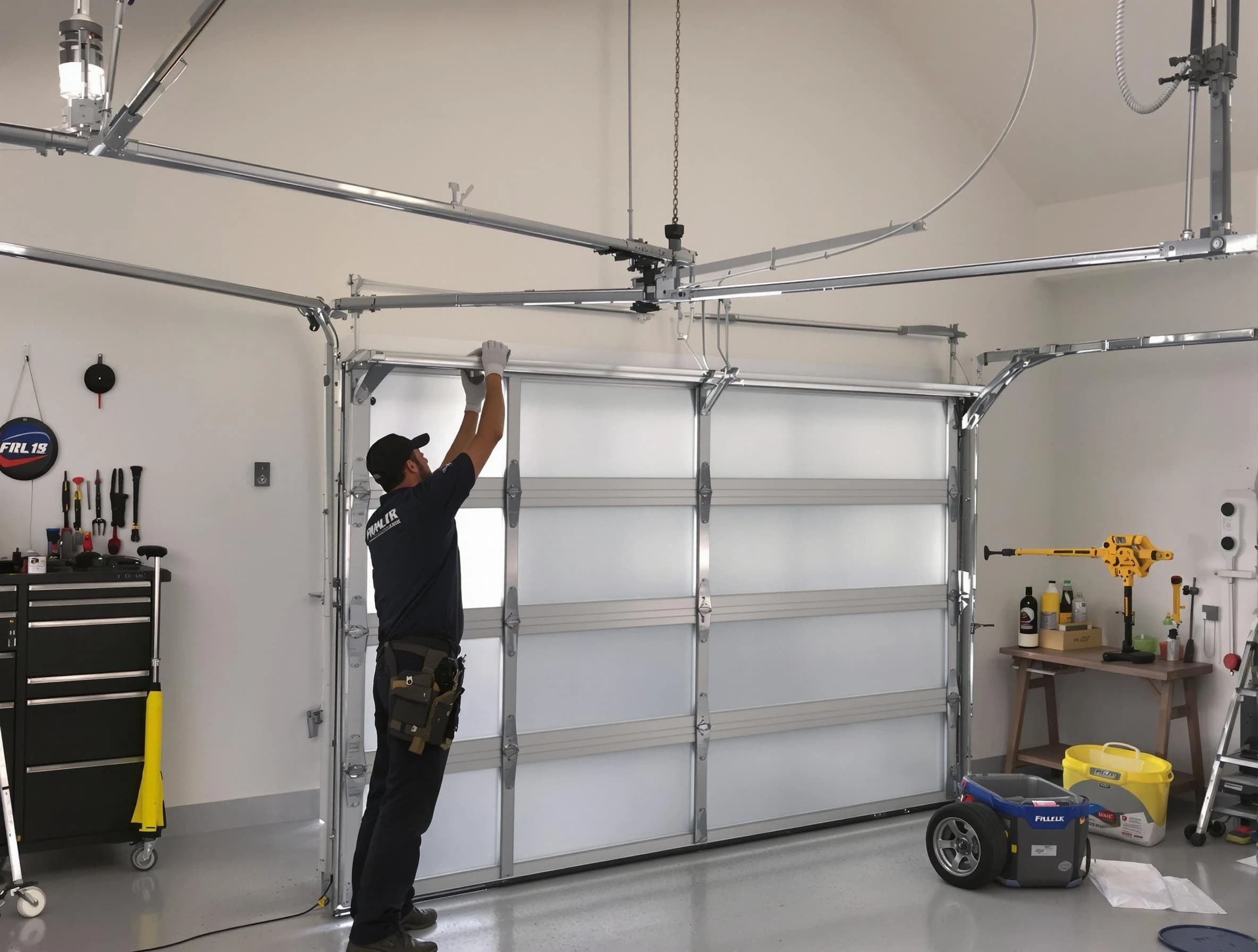 Mountain Park Garage Door Repair certified team performing precision garage door installation in Mountain Park