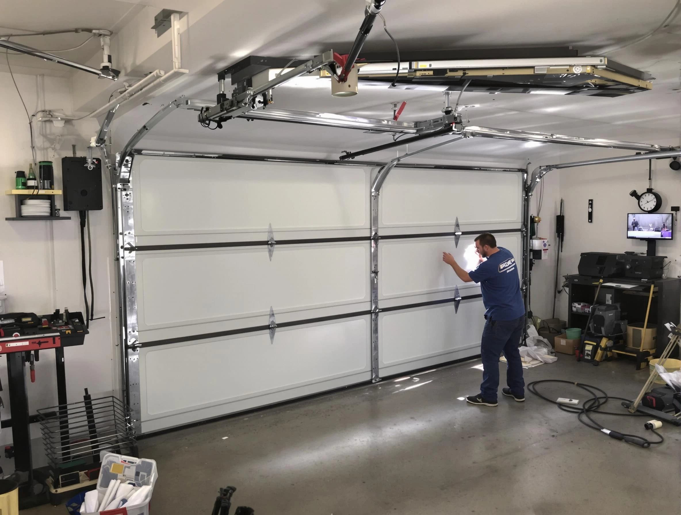Professional garage door repair service by Mountain Park Garage Door Repair in Mountain Park