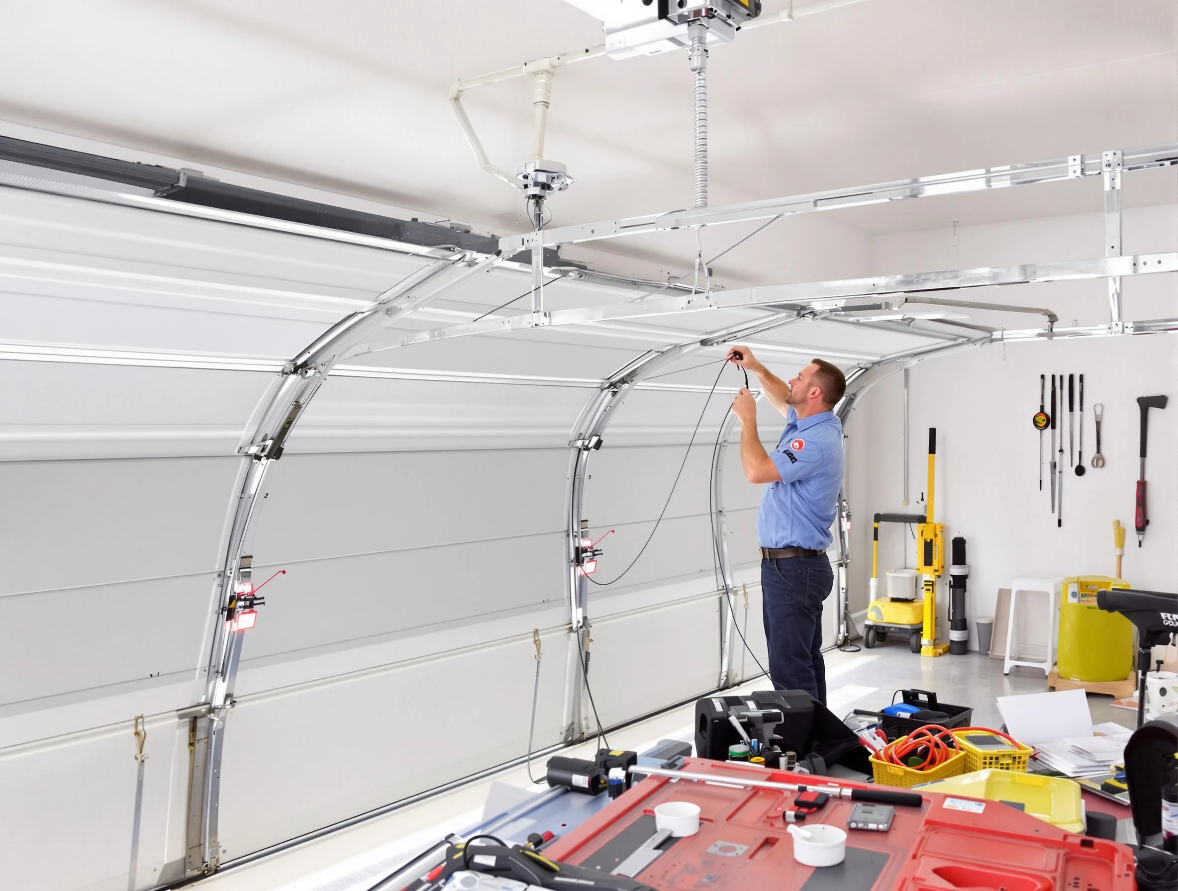 Garage door cable repair service by Mountain Park Garage Door Repair in Mountain Park