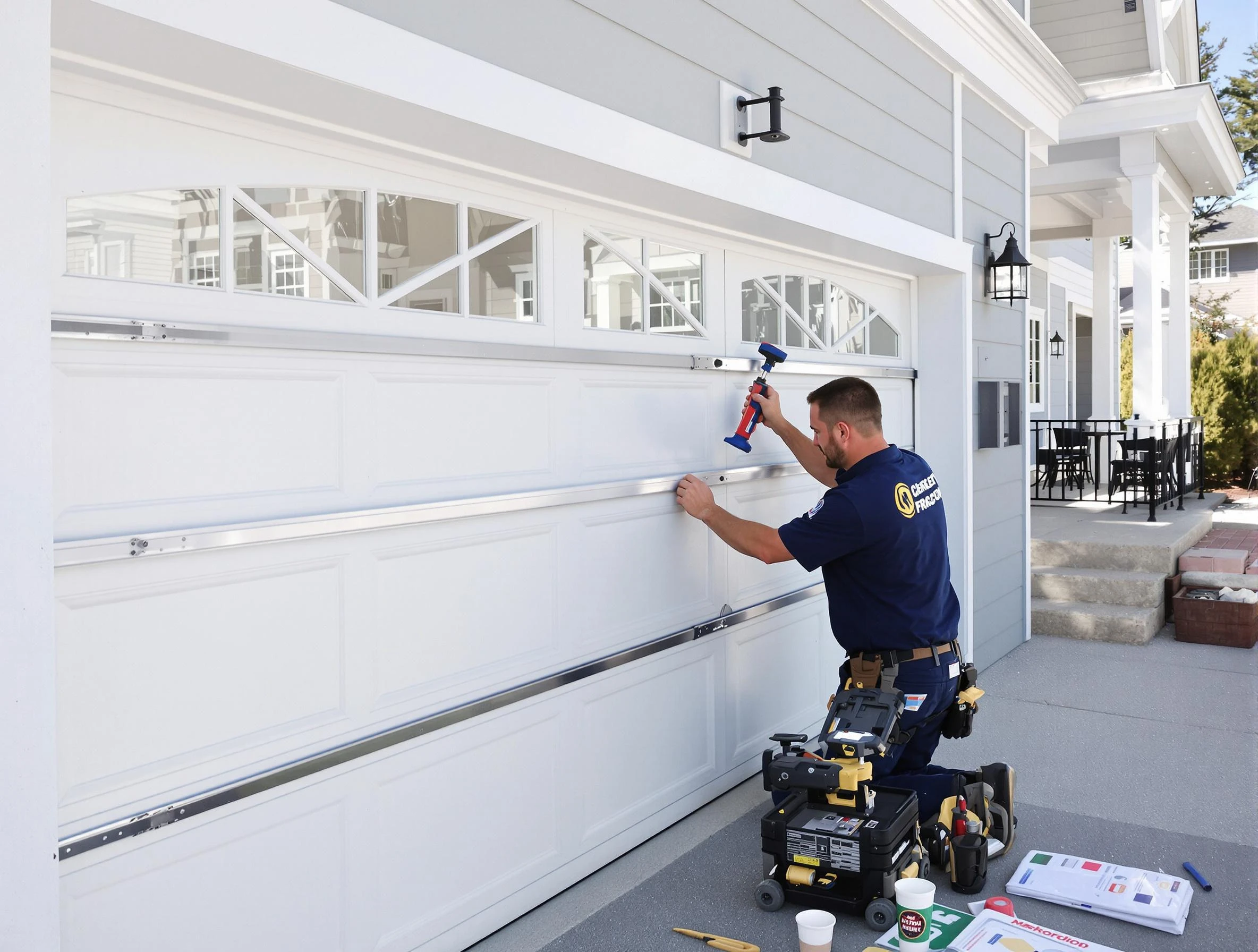 Professional garage door installation by Mountain Park Garage Door Repair in Mountain Park