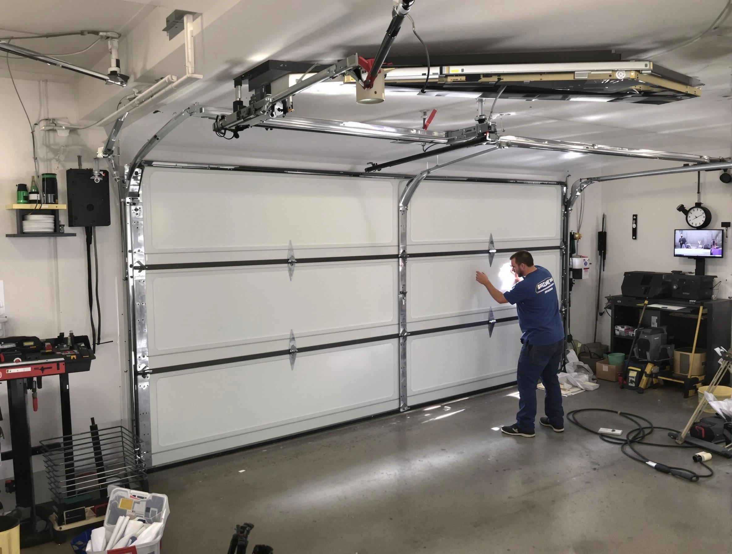 Professional garage door repair service by Mountain Park Garage Door Repair in Mountain Park