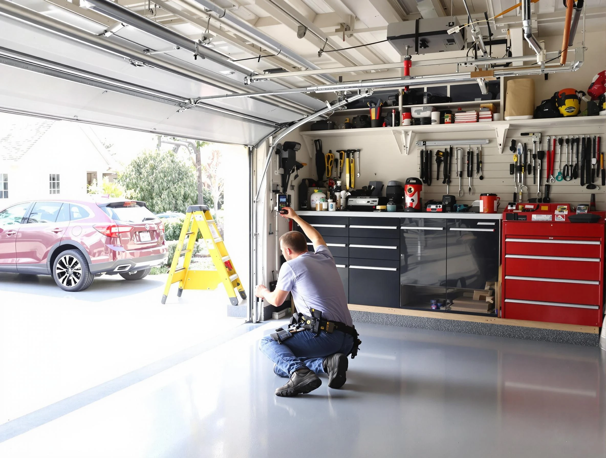 Local garage door repair service by Mountain Park Garage Door Repair in Mountain Park